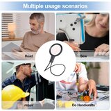 CUTEEFUN lupa za vrat z LED osvetlitvijo in 5x/15x povečavo | Shoptok.si