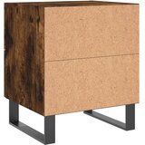  Noćni ormarić boja hrasta 40x35x47,5 cm od konstruiranog drva | shoptok.hr