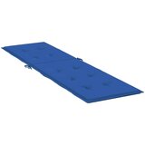vidaXL Blazina za ležalnik kraljevsko modra (75+105)x50x3 cm | Shoptok.si