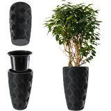 KADAX cvetlični lonec z vložkom 58 cm pokrov za cvetlični lonec plastika visok, (5000346605) | Shoptok.si