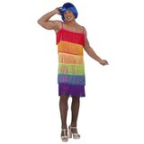  Svečana odjeća za odrasle My Other Me Rainbow Pisana Haljina S rubovima Veličina 54 | shoptok.hr