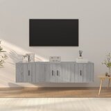 vidaXL 3-dijelni set TV ormarića boja hrasta sonome konstruirano drvo | shoptok.hr