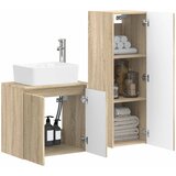  Set namještaja za kupaonicu 2 kom. Hrast sonoma Smeđa 33 x 34.5 x 100 cm | shoptok.hr