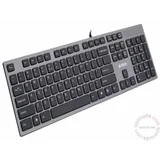 KV-300H keyboard USB QWERTY Black, Grey
