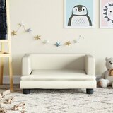 The Living Store Otroški kavč krem 60x40x30 cm umetno usnje - Otroški Kavč, (21663698) | Shoptok.si