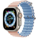 Moye smartwatch ocean strap 44/45/49mm pink sand/blue fog ( 055031 ) cene