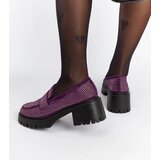 Gemre Purple Loafers on a Massive Heel Parent | shoptok.hr