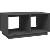  Klubska mizica siva 80×50×40 cm trdna borovina, (20715588) | Shoptok.si