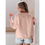 DStreet Bluza damska oversize z sercami LOVELISA różowa | shoptok.hr