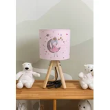 Dečija stona lampa Princeza, Roze
