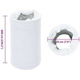 vidaXL Prezračevalni kanal aluminij in PVC 6 m Ø20 cm | Shoptok.si