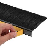  Samoljepljivi pečati za vrata 6 pcs Crna 100 cm | shoptok.hr