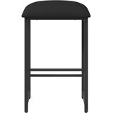  stolica Crna 40 x 32 x 64 cm Konstruirano drvo | shoptok.hr
