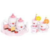 ECO TOYS drveni set za čaj s čajnikom i šalicama, 14 dijelova | shoptok.hr