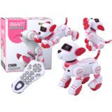 Lean_Toys Interaktivni daljinski upravljalnik Robot Dog pleše in sledi ukazom roza | Shoptok.si