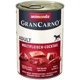 GranCarno Original Adult 6 x 400 g - Koktel s više vrsta mesa