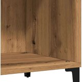 vidaXL Omarica za gramofonske plošče hrast 84,5x38x89cm inž. les | Shoptok.si