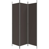 Sobna pregrada s 3 panela smeđa 150x200 cm od tkanine | Eponuda.ba