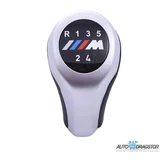 bmw ručica menjača sa 5 brzina sa m logom silver mat/hrom