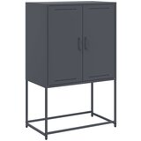 Furnova Visoka omara antracit 68,5x38,5x107 cm jeklo, (21954902) | Shoptok.si