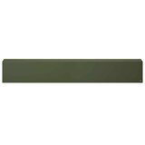 Profil za rubove vrta 2 kom. 100 x 10 x 15 cm Čelik - Maslinastozelena 100 x 10 x 15 cm 2 | shoptok.hr