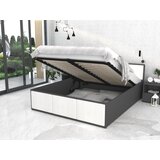 AJK Meble krevet panama tapecirani plus - 120x200 cm - siva | shoptok.hr