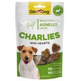 Gim Dog CHARLIES MINI HEARTS jagnjetina, poslastica za pse 70g | Eponuda.com