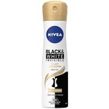 Nivea deo black &amp; white silky smooth dezodorans u spreju 150ml | ePonuda.com