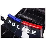 Ramiz Otroški električni avto Police 12V Črna lea | Shoptok.si