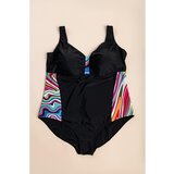 Fenzy Plus Size Kopalke S Potiskom, Črne | Shoptok.si