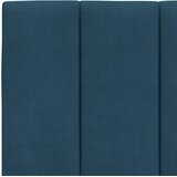 Krevet s madracem Hanko plavi 200x200 cm baršunasti | Eponuda.ba