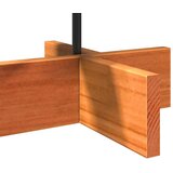  Drveno ukrasno božićno drvce voštano smeđi 60 cm od borovine | shoptok.hr