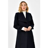 Dewberry Z6645 WOMEN'S COAT-NAVY BLUE | shoptok.hr