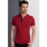 Dewberry T8560 T-SHIRT-LIGHT BURGUNDY Cene