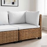  Kutna sofa s jastucima GENDT Prirodni ratan Prirodna | shoptok.hr