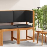  Vrtna stolica Smeđa 50 x 50 x 91cm Čvrsto drvo akacije | Eponuda.ba