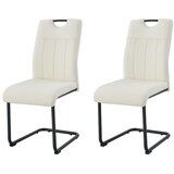 MID.YOU Set Nihajnih Stolov Lisa, Krem Barva, 2 Kos | Shoptok.si