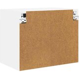 vidaXL Stenska kuhinjska omarica s polico 2 pcs Visok sijaj bela | Shoptok.si