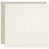 Jollein komplet 2 povijalnih pleničk 115x115 twig olive green Cene