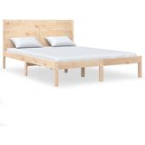  Okvir za krevet od masivnog drva 135 x 190 cm bračni | shoptok.hr