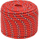  Višenamjensko pomoćno uže 14 mm 100 m Crvena PP | shoptok.hr