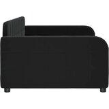  Dnevni krevet crni 90 x 190 cm baršunasti | shoptok.hr
