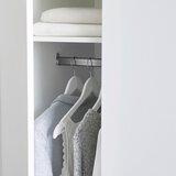 Bessagi Home Omara Za Oblačila Milo, Bela | Shoptok.si