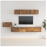  5-dijelni set TV ormarića boja dimljenog hrasta drveni | shoptok.hr