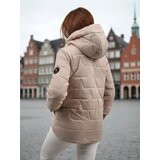 Resti Women's Quilted Jacket with Hood and Cuffs on Sleeves Raven Peak | Shoptok.si