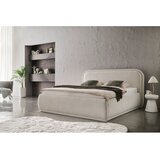 Meise M&amp;ouml;bel Krem tapecirani bračni krevet bez podnice 180x200 cm Soma &amp;ndash; Slike