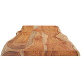 Stolna ploča 160x40x2,5 cm pravokutna bagremovo drvo živi rub | shoptok.hr