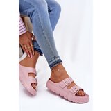 EVENTO Women&#039;s Foam Platform Slippers Pink Melorea | ePonuda.com