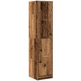 vidaXL Lekarniška omara starinski les 40x41x174,5 cm inženirski les | Shoptok.si