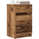  Noćni ormarići s 3 ladice 2 kom staro drvo 39x35x65 cm | Eponuda.com